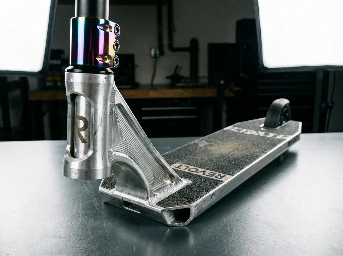 Détail deck et pièces Ethic